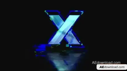 Videohive Glitch Logo 49815526 Logo Stings template preview