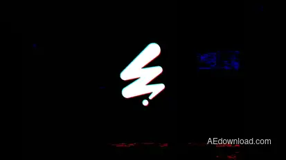 Glitch Logo Logo Stings template preview