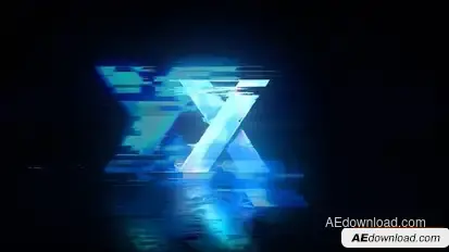 Videohive Glitch Logo 55605674 Logo Stings template preview