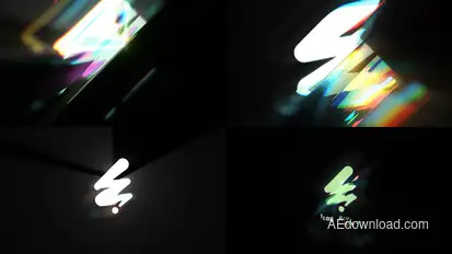 Glitch Logo Logo Stings template preview