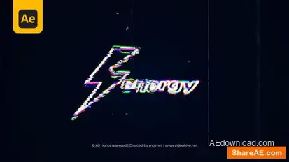 Videohive Glitch Logo Reveal 50109147 Logo Stings template preview