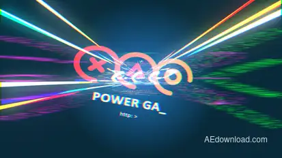 Glitch Logo Reveal Logo Stings template preview