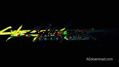 Glitch Logo Reveal V3 Logo Stings template preview