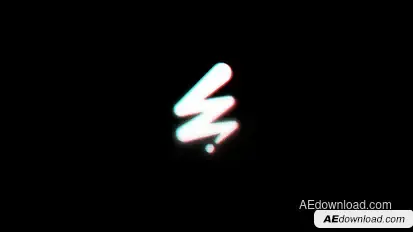 Glitch Logo Reveal Logo Stings template preview