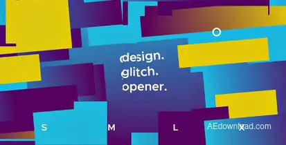 Glitch Opener Openers template preview