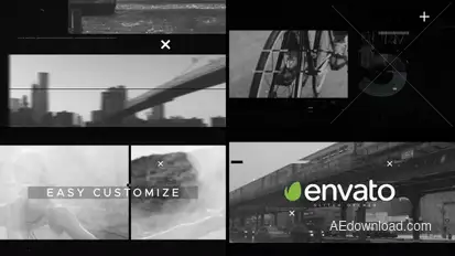 Glitch Opener Openers template preview