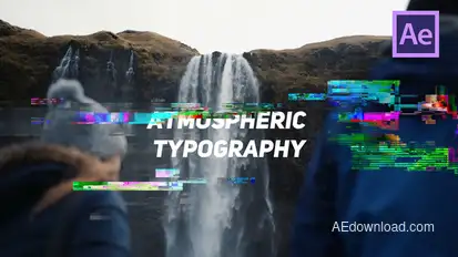 Glitch Opener Openers template preview