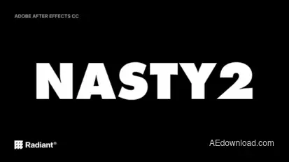 Typography Titles template preview