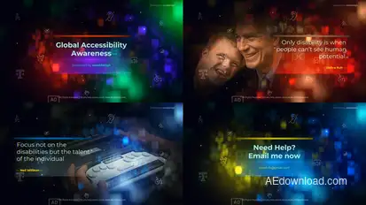 Global Accessibility Awareness Opener Openers template preview