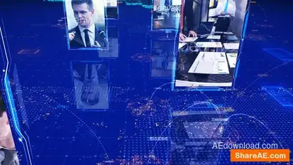 Global Connection Opener 4K Openers template preview