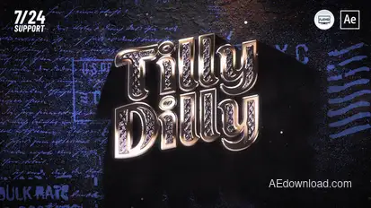 Glossy Logo Logo Stings template preview