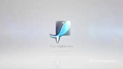 Glossy Logo Reveal Logo Stings template preview