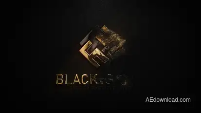 Glossy Particle Logo Logo Stings template preview