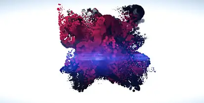 Glossy Particle Logo Logo Stings template preview