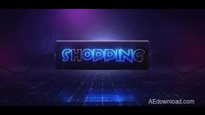 Glow Lamp Logo Logo Stings template preview