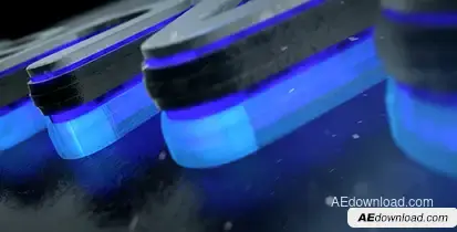 Glow Logo Reveal Logo Stings template preview