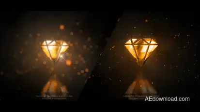 Gold Glossy Luxury Logo Logo Stings template preview