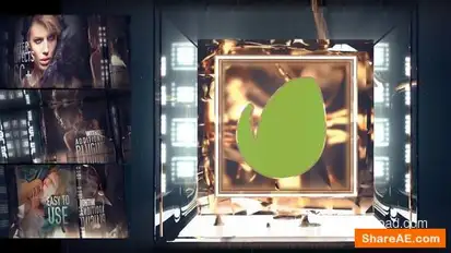 Gold Light Opening Openers template preview