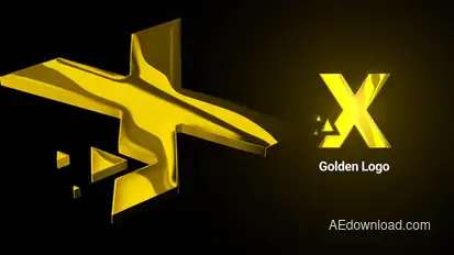 Gold Logo Logo Stings template preview