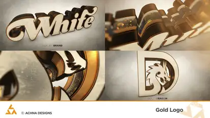 Gold Logo Logo Stings template preview