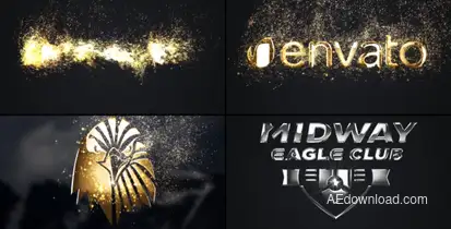 Golden & Silver Logo Logo Stings template preview