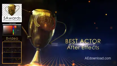 Golden Award Element Pack Elements template preview