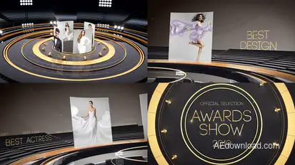 Golden Awards Promo Openers template preview