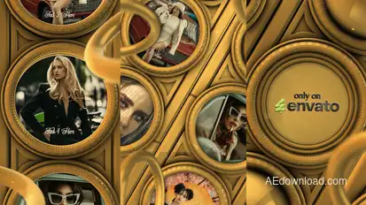 Golden Circle Intro Openers template preview