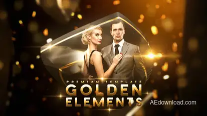 Golden Elements Video Displays template preview