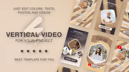 Golden Intagram Reel Product Promo template preview