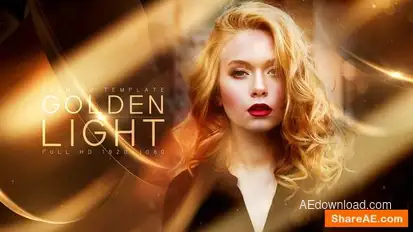 Golden Light Openers template preview