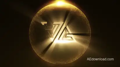 Golden Logo Logo Stings template preview