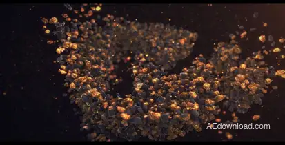 Golden Rock Logo Opener Openers template preview