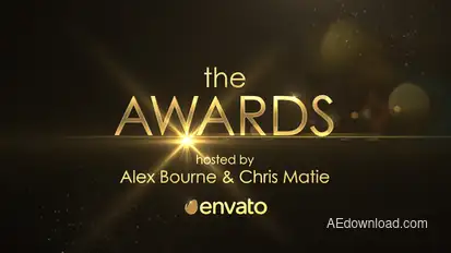 Golden Shine Awards Promo Openers template preview