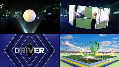 Golf Bumper 2 Logo Stings template preview