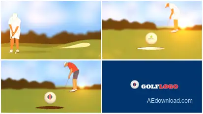 Golf Logo Logo Stings template preview