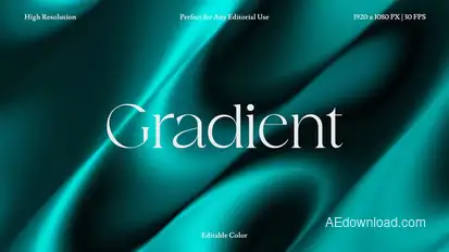 Gradient Background Elements template preview