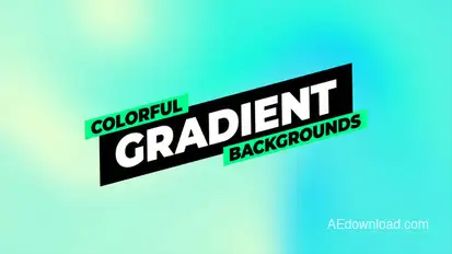 Gradient Backgrounds Elements template preview