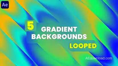 Gradient Backgrounds Elements template preview