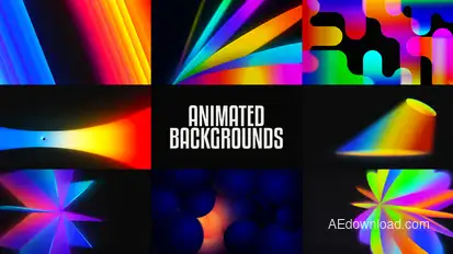 Gradient Backgrounds Elements template preview