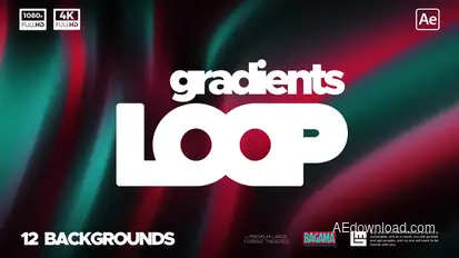 Gradient Backgrounds Elements template preview