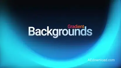 Gradient Backgrounds Elements template preview