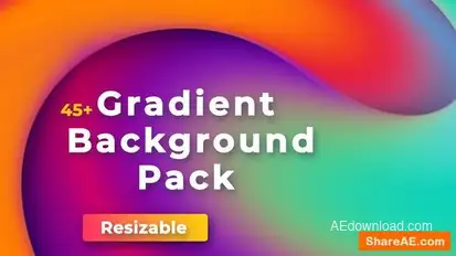 Videohive Gradient Backgrounds Pack Elements template preview