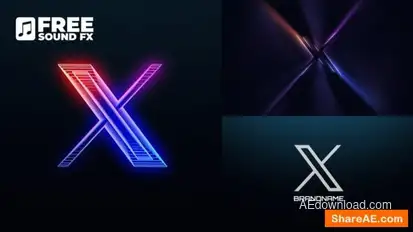 Gradient Logo Reveal Logo Stings template preview