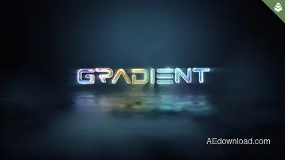 Gradient Logo Reveal Logo Stings template preview