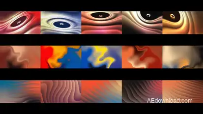 Gradient Pack Background Elements template preview