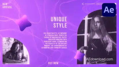 Gradient Typography Intro Openers template preview