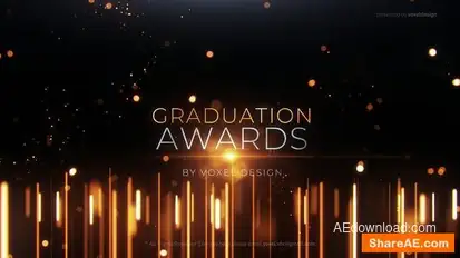 Graduation Award Opener Openers template preview