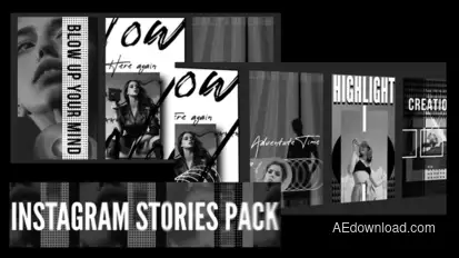 Grange Stories Instagram Pack Product Promo template preview