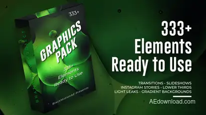 Graphics Pack broadcast-packages template preview